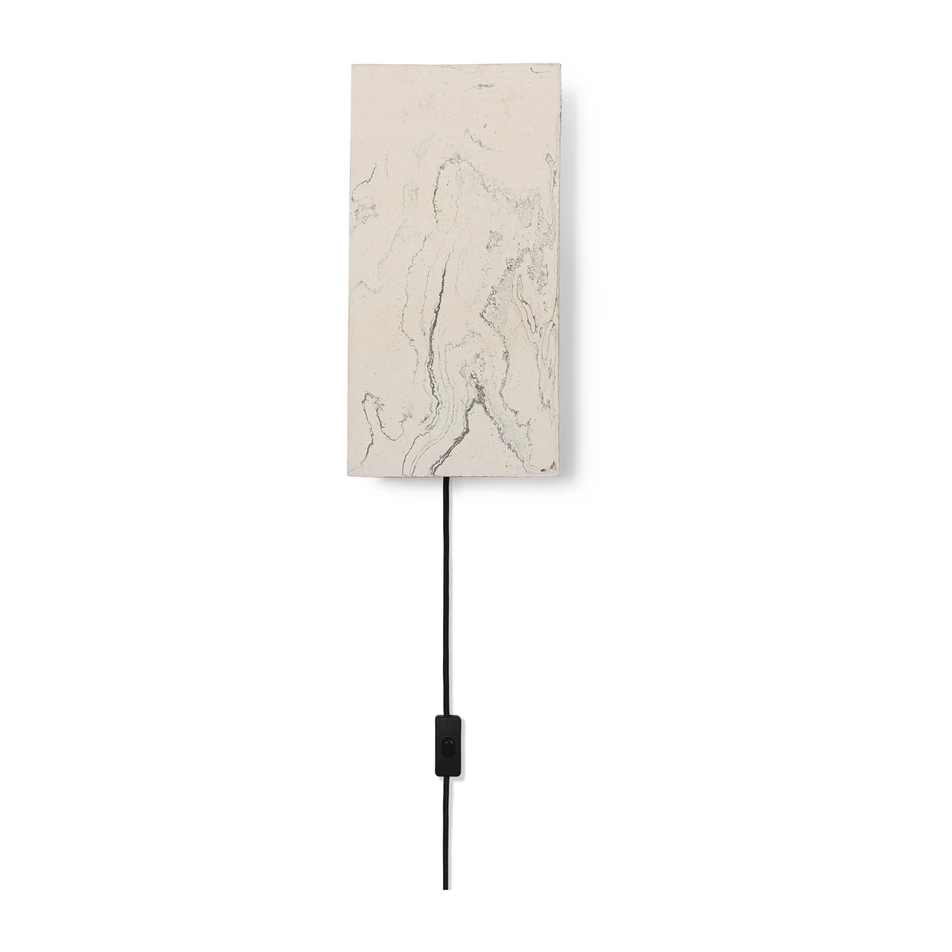 Lámpara de pared Argilla, Marble White Ferm Living
