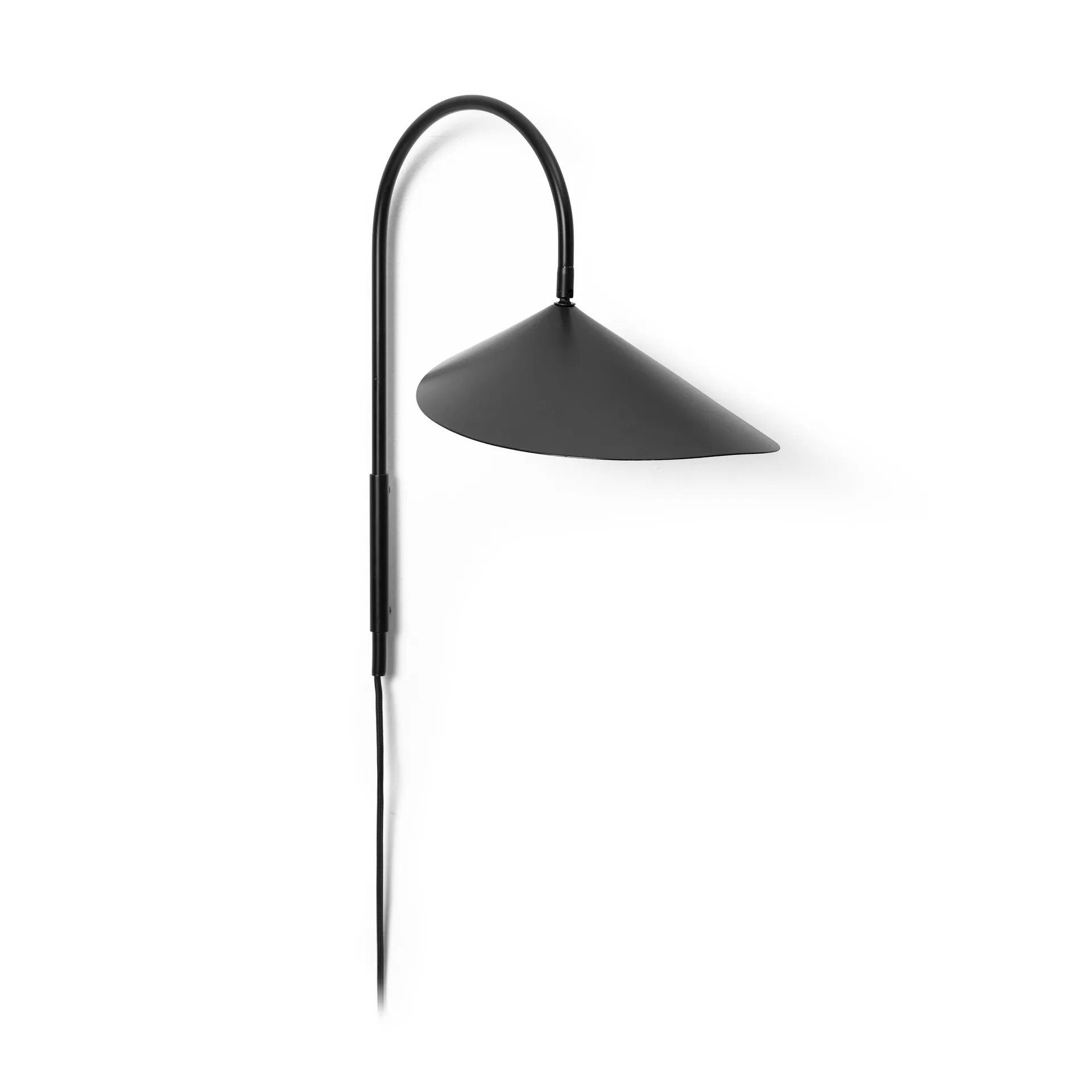 Lámpara de pared Arum swivel, Black Ferm Living