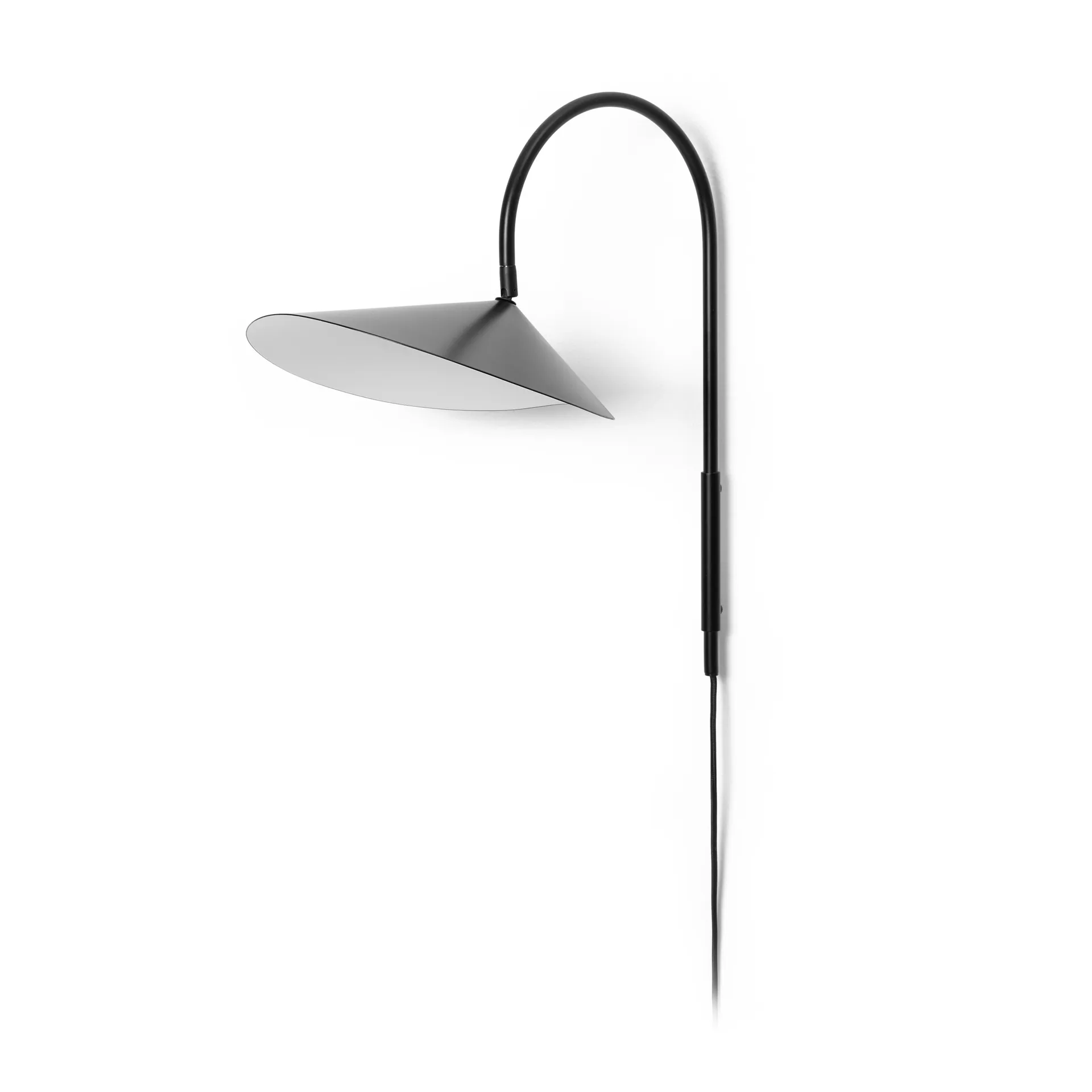 Lámpara de pared Arum swivel, Black Ferm Living