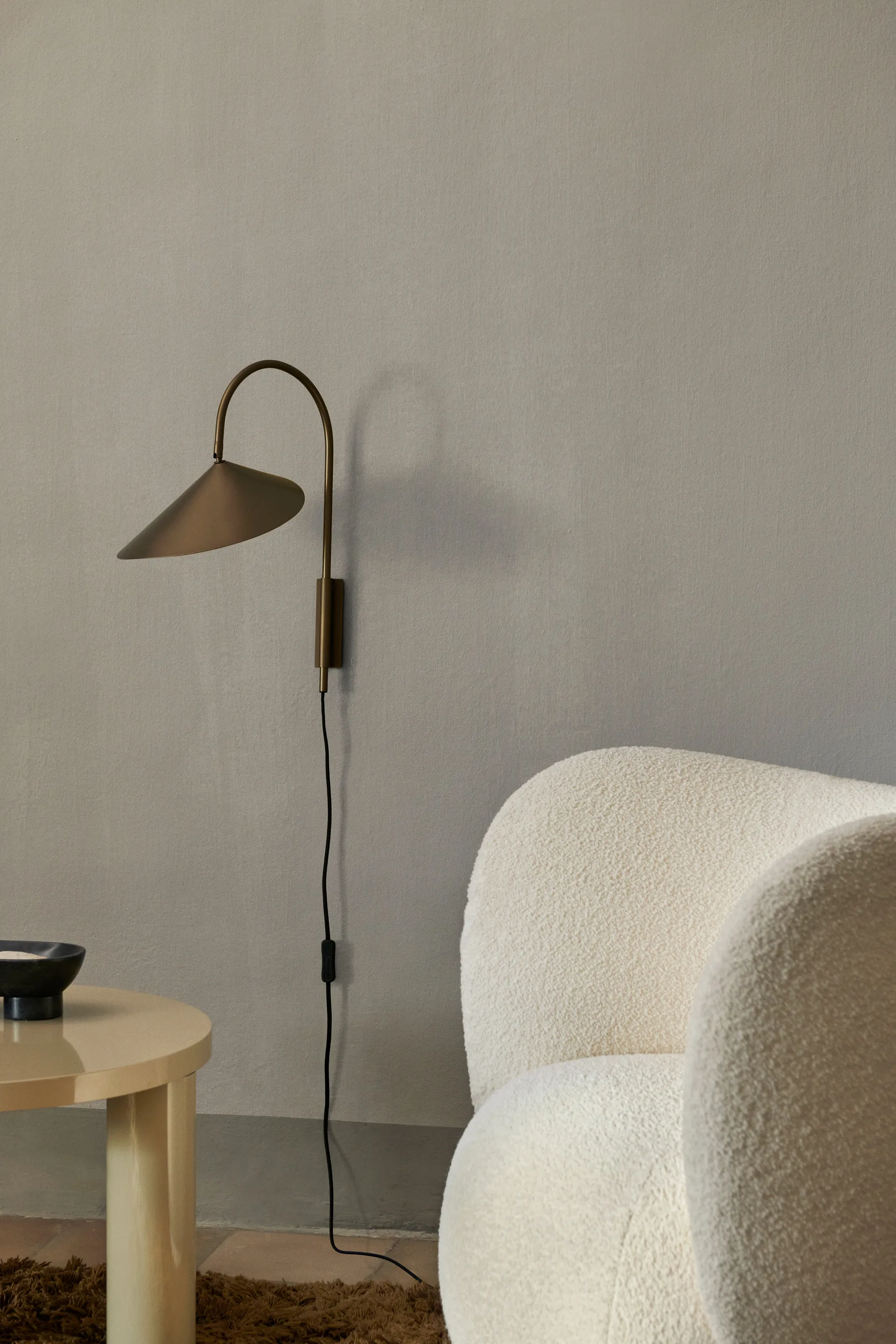 Lámpara de pared Arum swivel, Bronze Ferm Living
