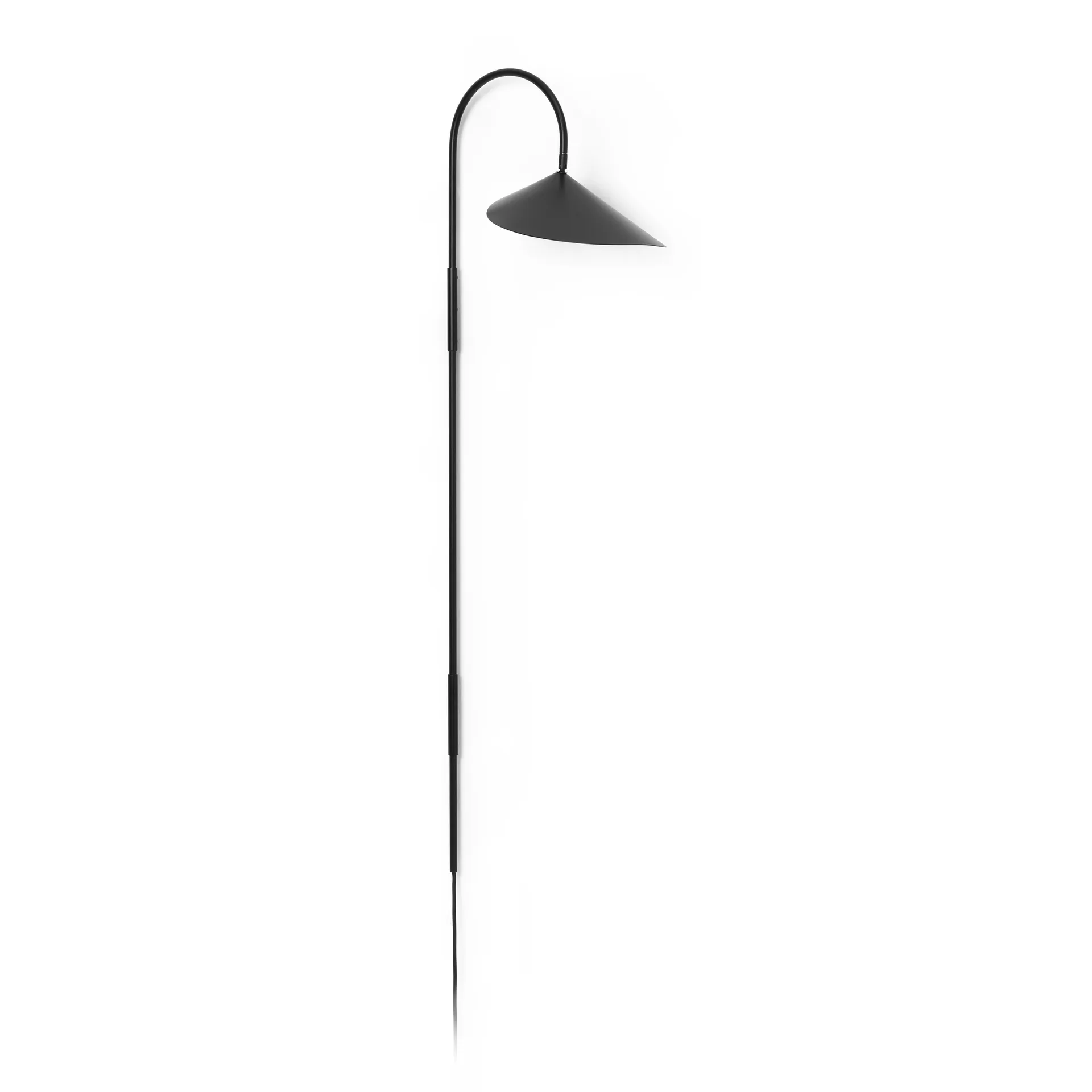 Lámpara de pared Arum swivel tall, Black Ferm Living