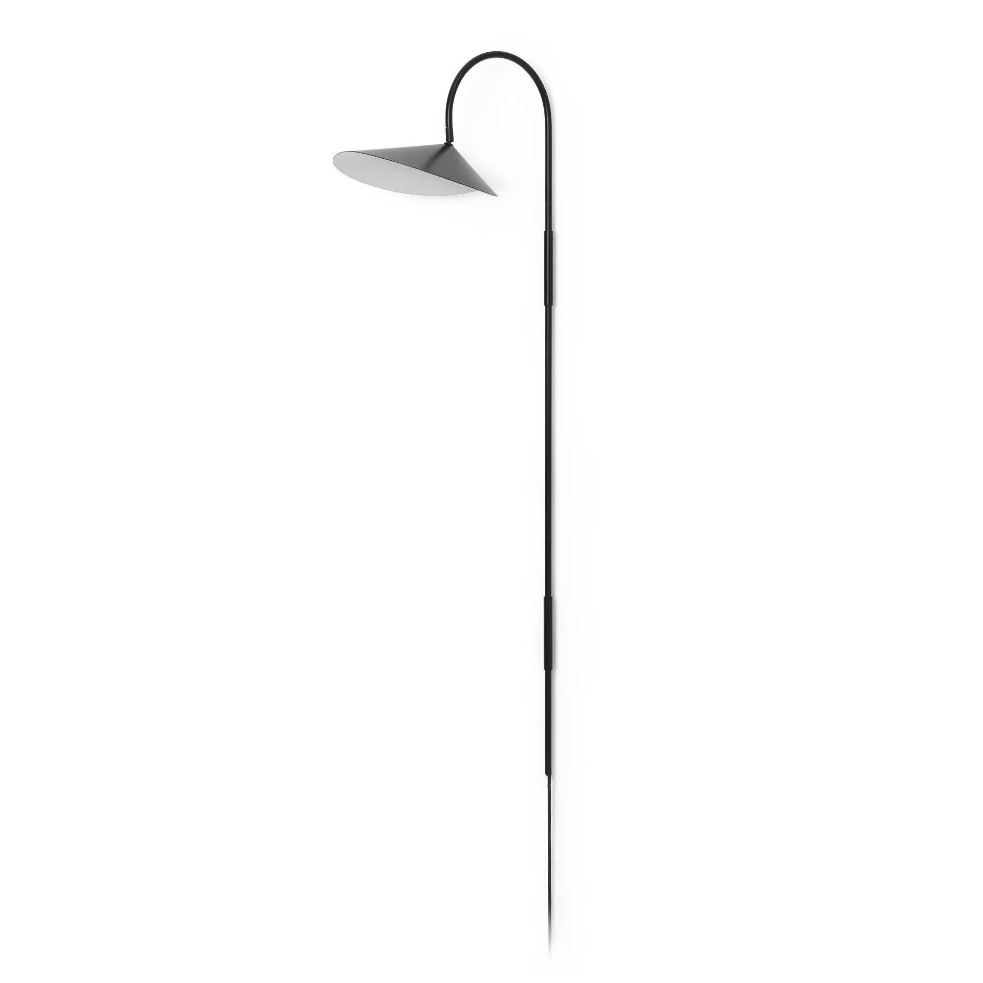 Lámpara de pared Arum swivel tall, Black Ferm Living