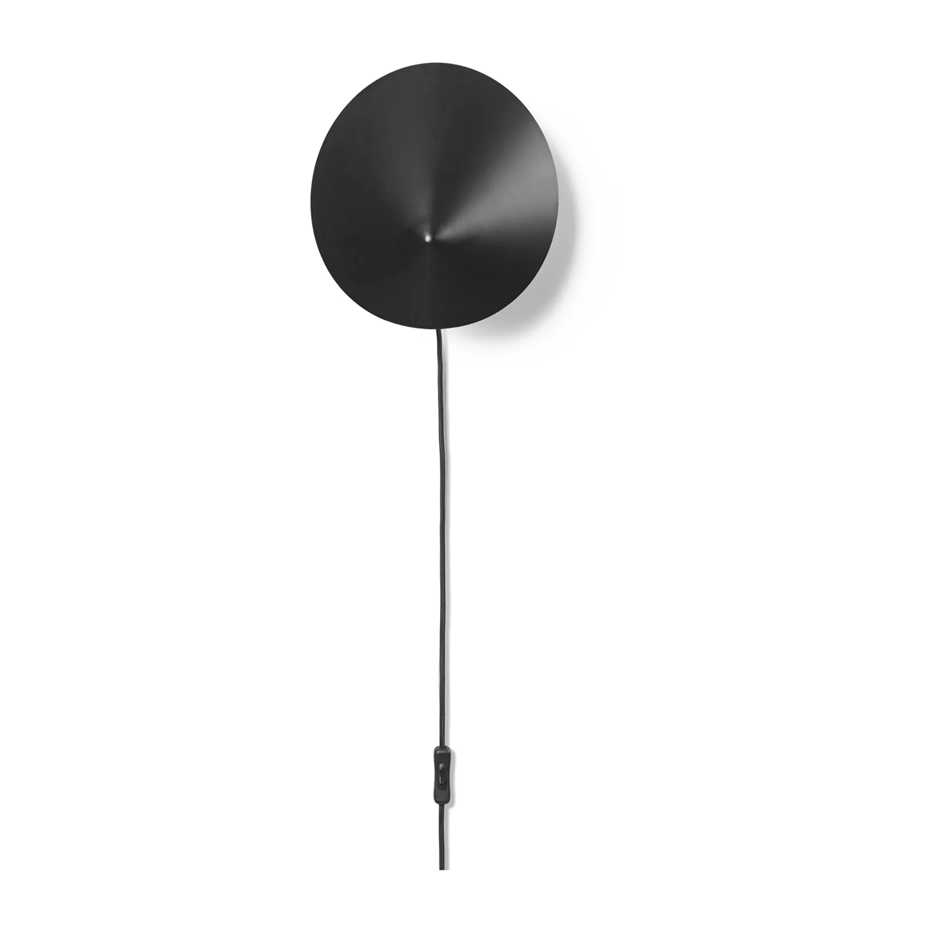 Lámpara de pared Arum wall scone, Black Ferm Living