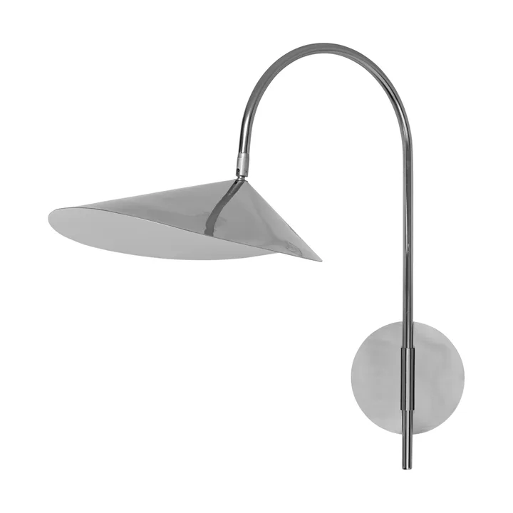 Lámpara de pared con conexión fija Arum swivel - Stainless steel - Ferm Living