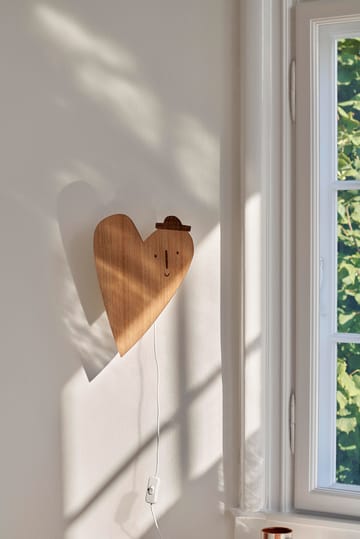 Lámpara de pared Heart - roble aceitado - Ferm Living