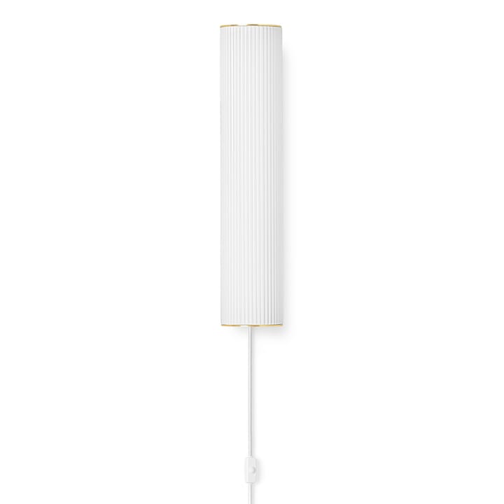 Lámpara de pared Vuelta 40 cm - blanco-latón - ferm LIVING
