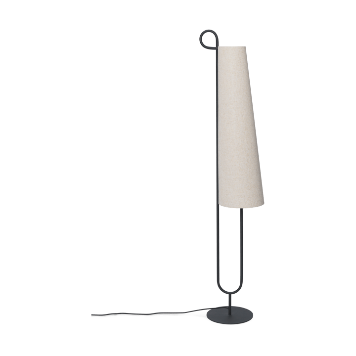 Lámpara de pie Ancora - Negro-Natural - Ferm LIVING