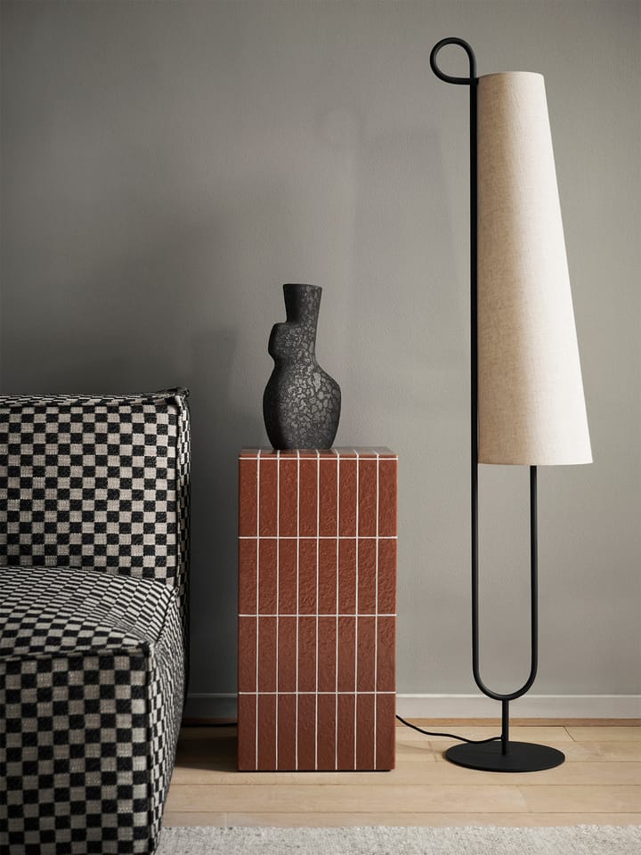 Lámpara de pie Ancora, Negro-Natural Ferm Living