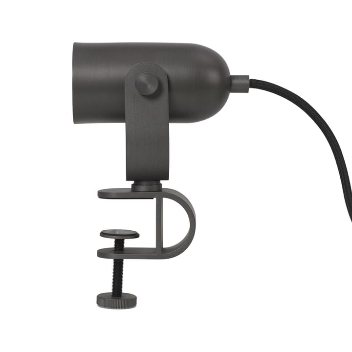 Lámpara de pinza Ruuvi Ø6x16 cm - Blackened iron - Ferm Living