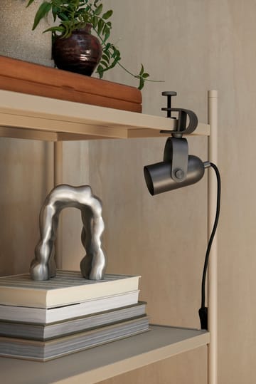 Lámpara de pinza Ruuvi Ø6x16 cm - Blackened iron - Ferm Living