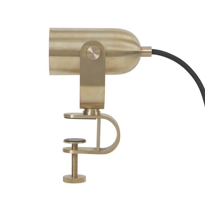 Lámpara de pinza Ruuvi Ø6x16 cm - Brass - Ferm LIVING