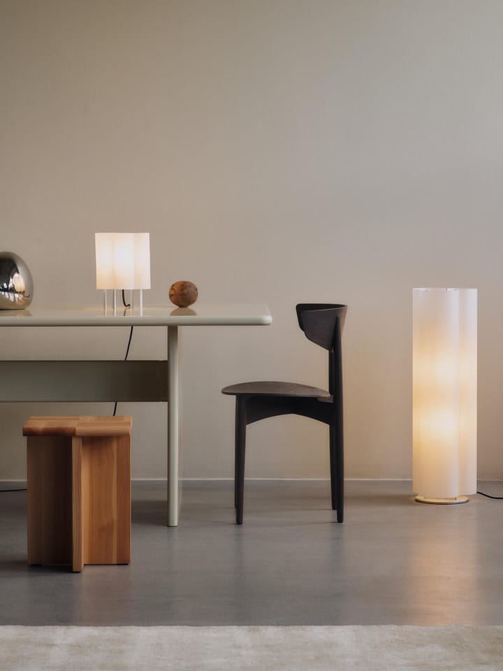 Lámpara de suelo Boe 80 cm, Silver-natural Ferm Living