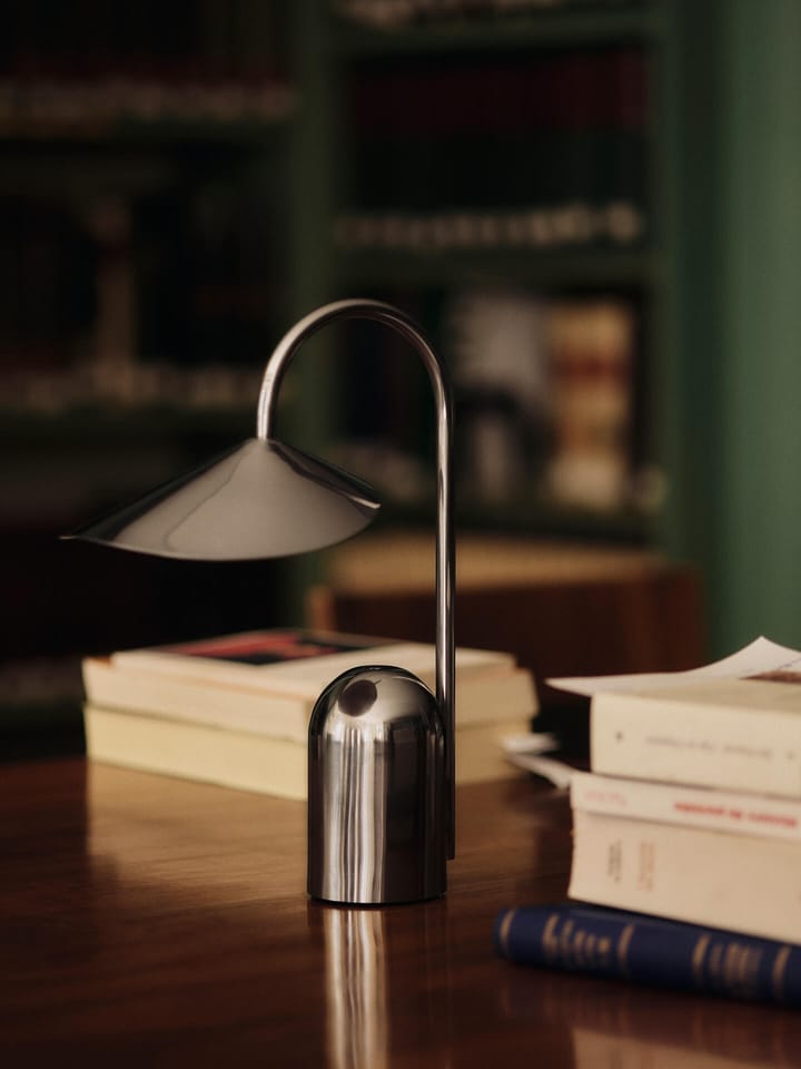 Lámpara portátil Arum, Stainless steel Ferm Living