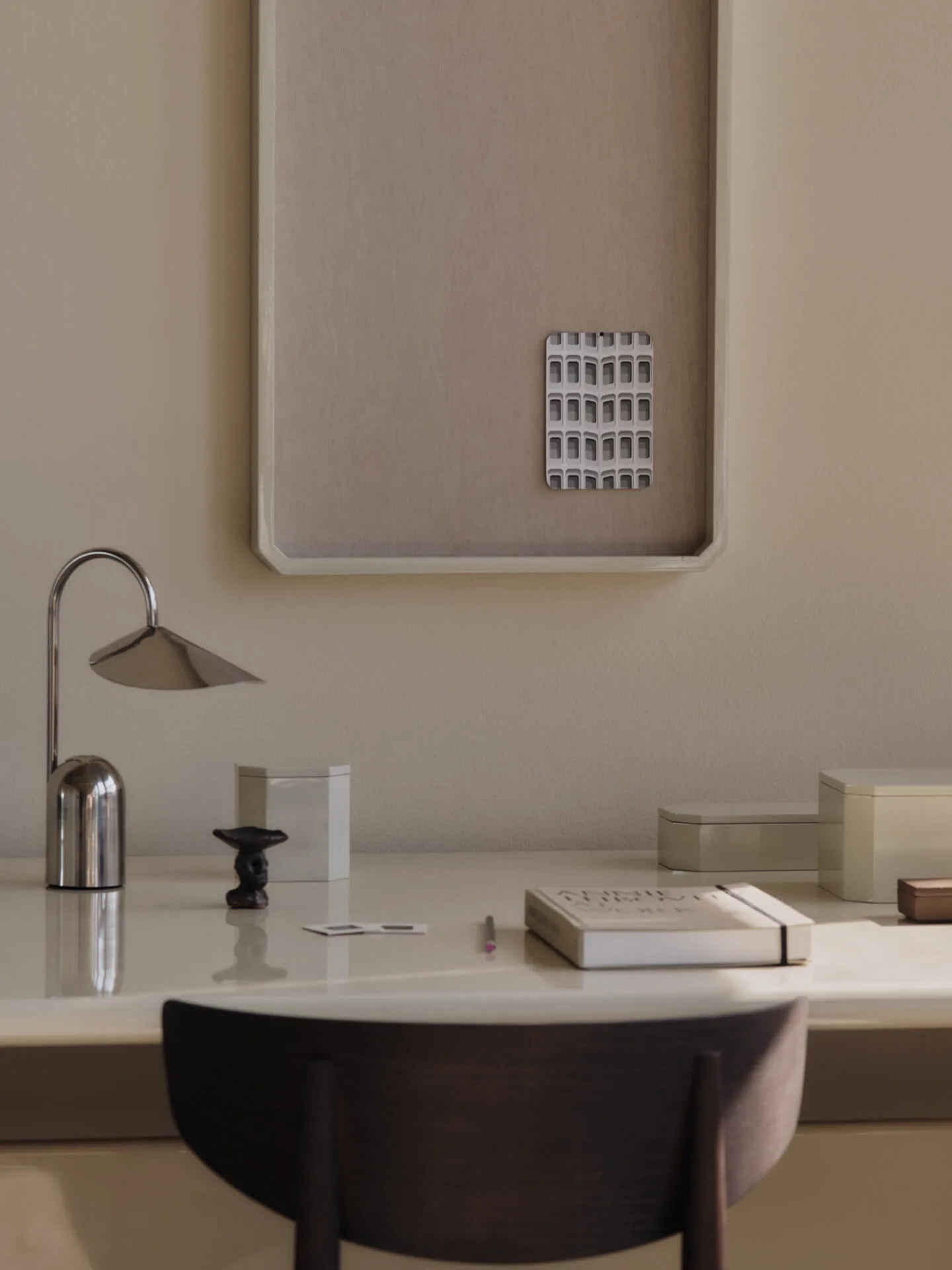 Lámpara portátil Arum, Stainless steel Ferm Living