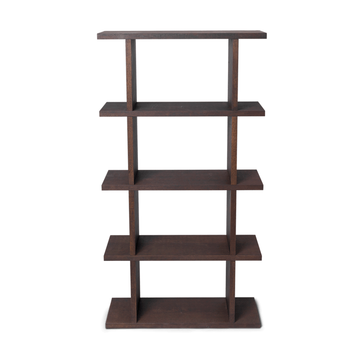 Librería Kona 1x4 - Dark stained - Ferm Living