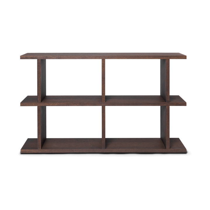 Librería Kona 2x2 - Dark stained - Ferm Living