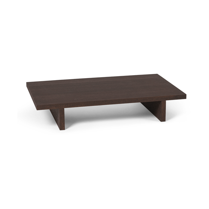 low table Mesa auxiliar Kona, Dark Stained oak veneer Ferm Living