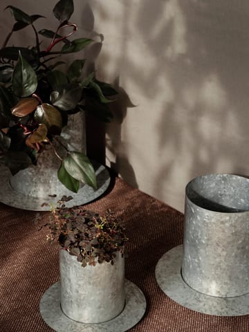 Maceta Auran medium 26,6 cm - Galvanized iron - Ferm Living