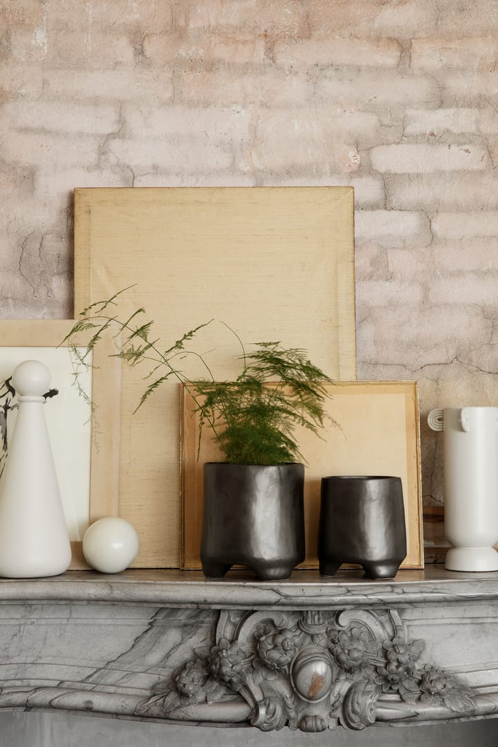Maceta Esca black, Ø20 cm Ferm Living