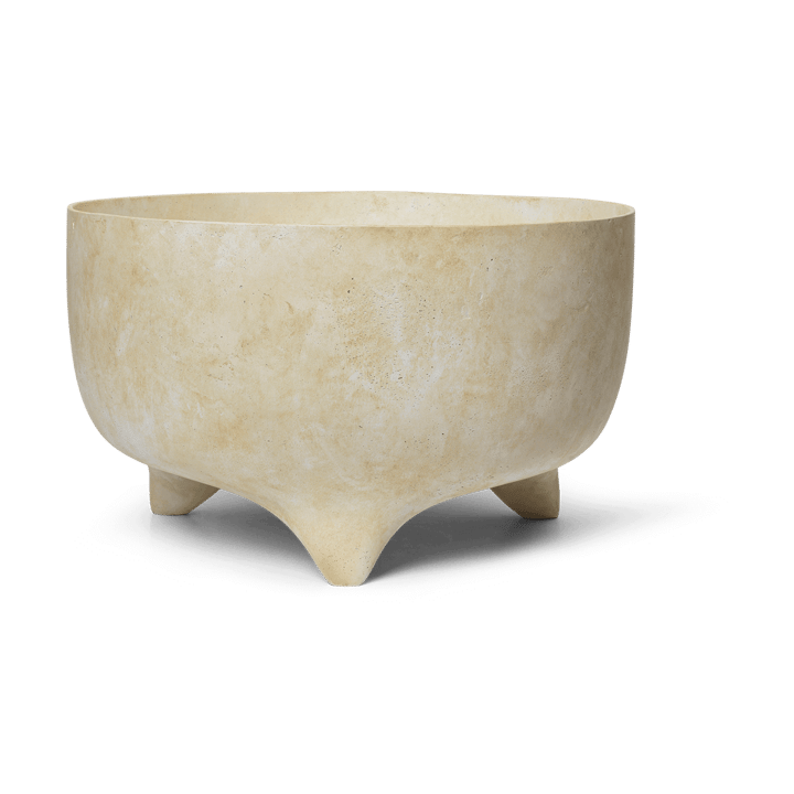 Maceta Evoke 27 cm - Warm Sand - ferm LIVING