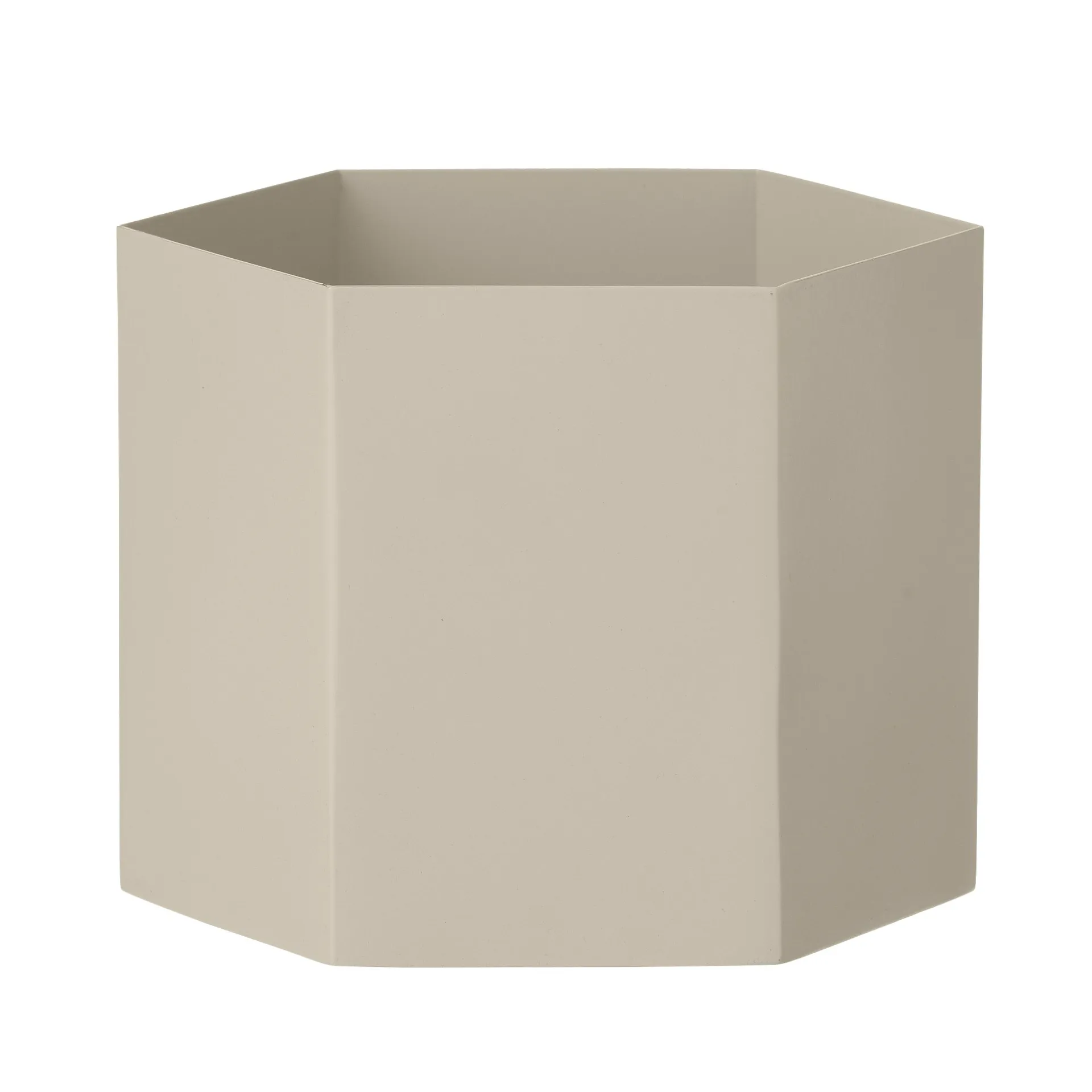 Maceta Hexagon, gris, x-large Ferm Living