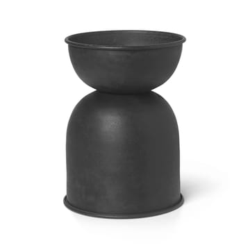 Maceta Hourglass extra small Ø21 cm - negro-gris oscuro - Ferm Living