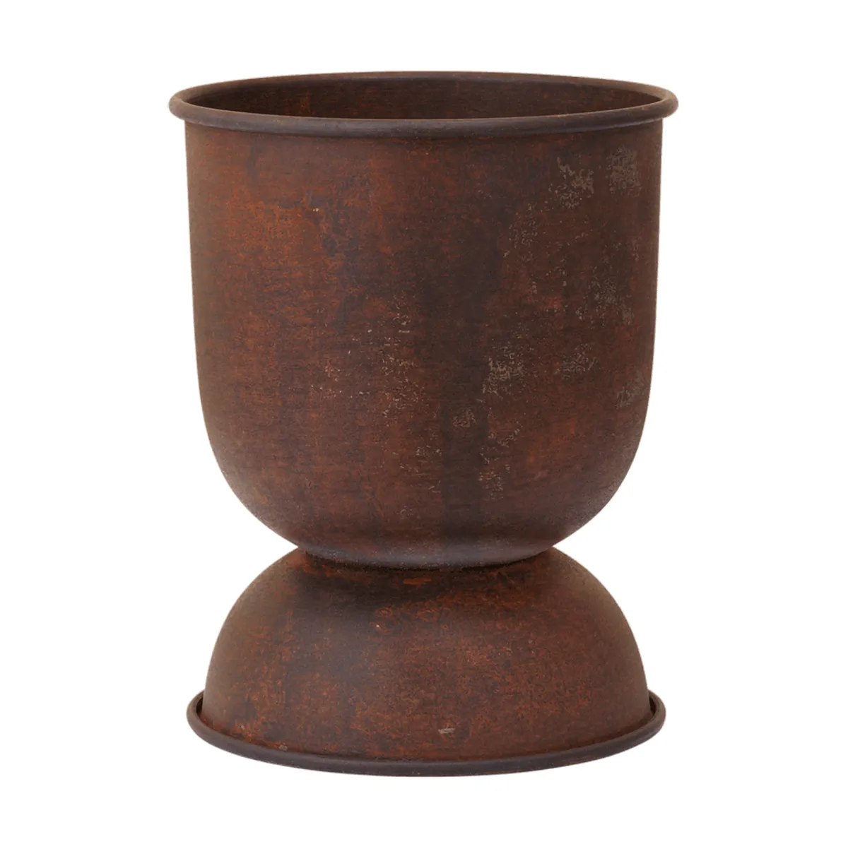 Maceta Hourglass extra small Ø21 cm, Rust Ferm Living