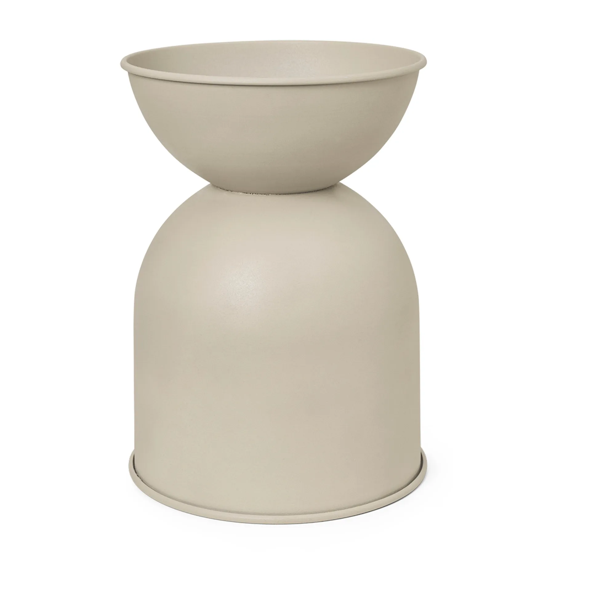 Maceta Hourglass grande Ø50 cm, Cashmere Ferm Living