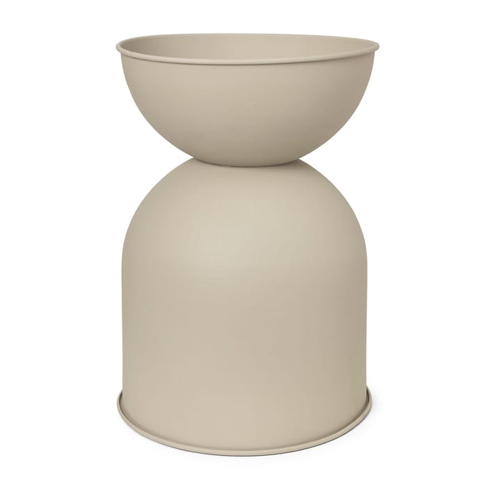 Maceta Hourglass mediana Ø41 cm, Cashmere Ferm Living