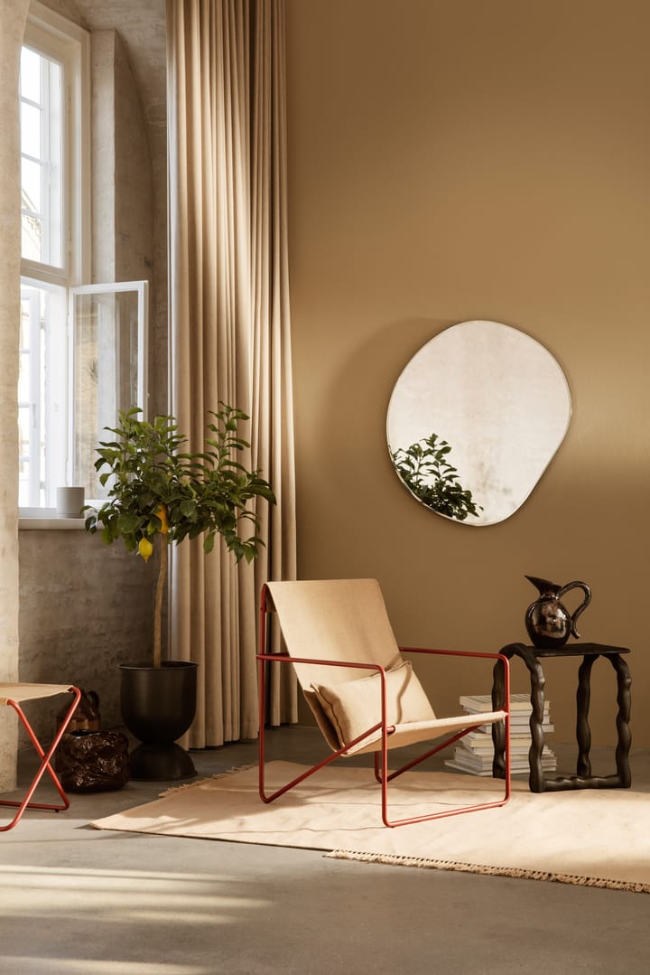Maceta Hourglass pequeña Ø31 cm, negro-gris oscuro Ferm Living