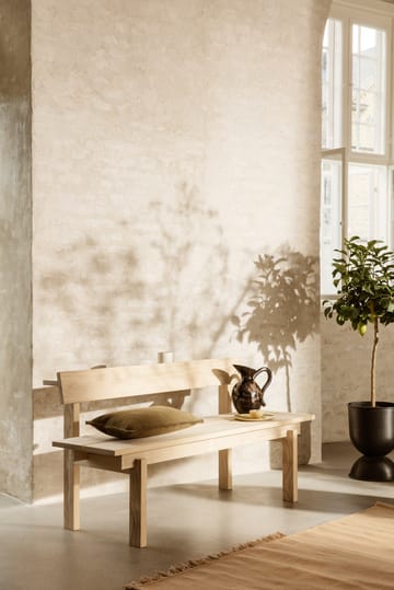 Maceta Hourglass pequeña Ø31 cm - negro-gris oscuro - Ferm Living