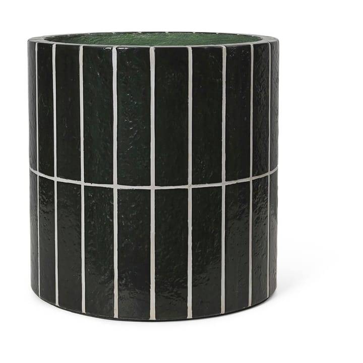 Maceta Pillar Ø40 cm - Dark green - ferm LIVING