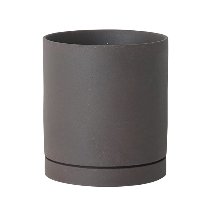 Maceta Sekki grande Ø15.7 cm - charcoal - Ferm LIVING