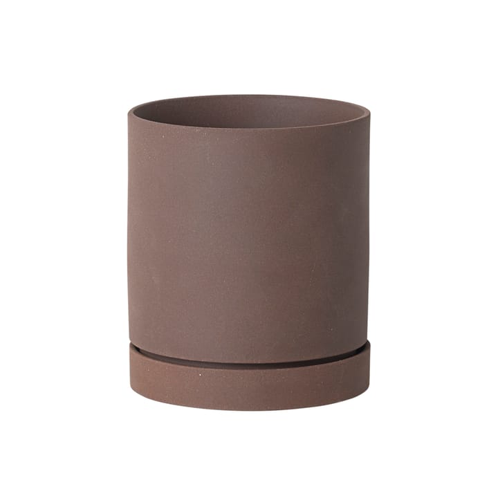 Maceta Sekki mediana Ø13.5 cm - rost - Ferm LIVING