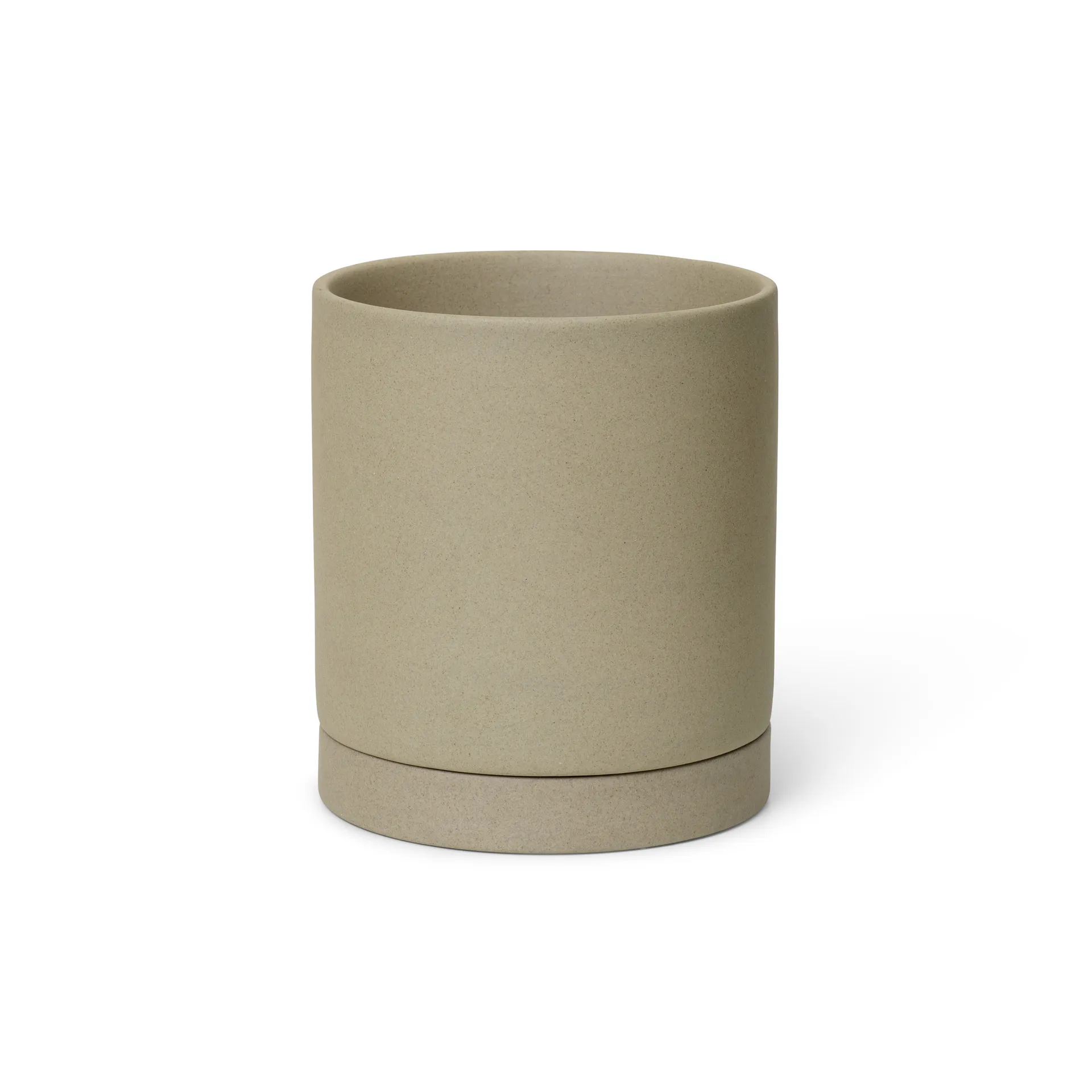 Maceta Sekki mediana Ø13.5 cm, Sand Ferm Living