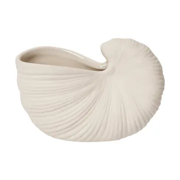Maceta Shell - Off-white, 11x5,5x7,7 cm - Ferm Living