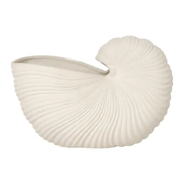 Maceta Shell - Off white, 31x15x21 cm - Ferm Living