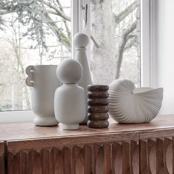 Maceta Shell - Off white, 31x15x21 cm - Ferm Living