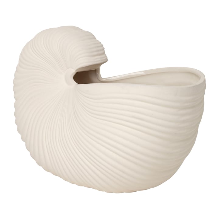Maceta Shell - Off white - ferm LIVING