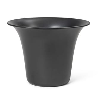 Maceta Spun Alu Ø24x17,5 cm - Blackened aluminio - Ferm Living
