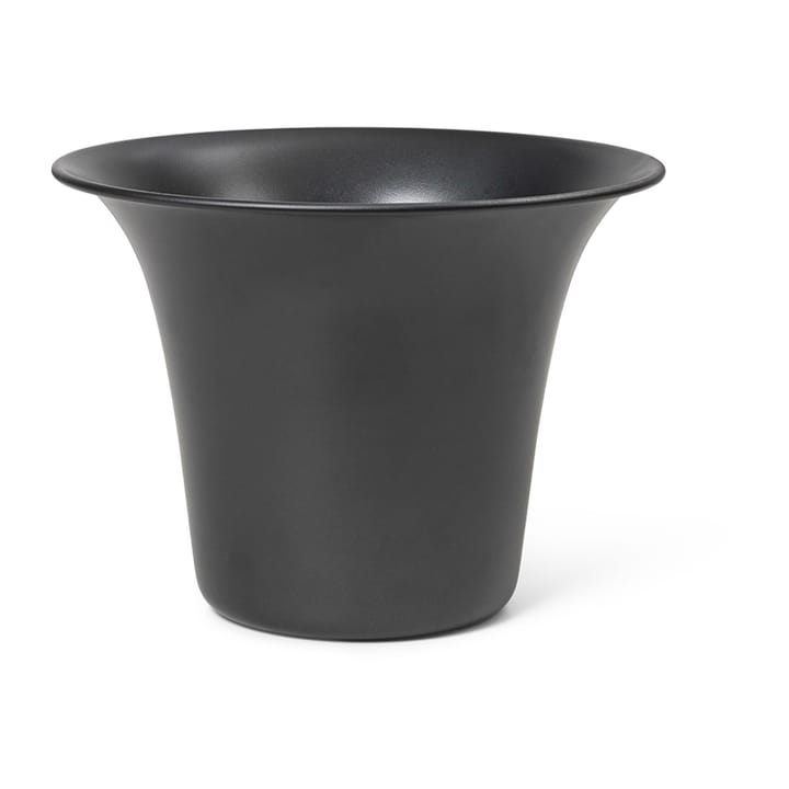 Maceta Spun Alu Ø24x17,5 cm - Blackened aluminio - ferm LIVING