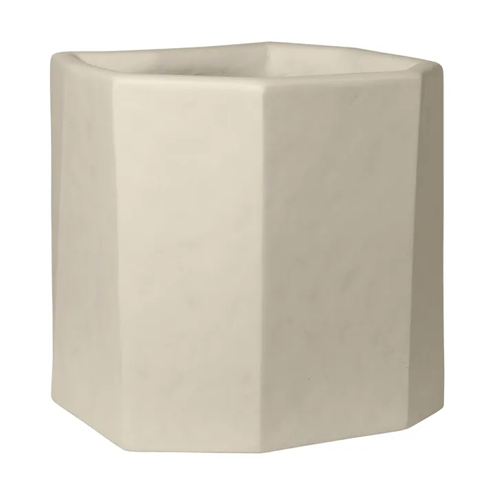 Maceta Staffa - Ivory, 46×46×45 cm - Ferm Living