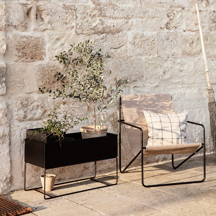 Macetero Ferm Living grande, Black Ferm Living
