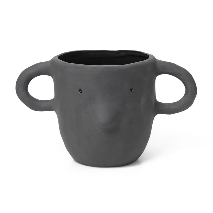 Macetero Mus XL Ø15 cm - Dark Grey - ferm LIVING