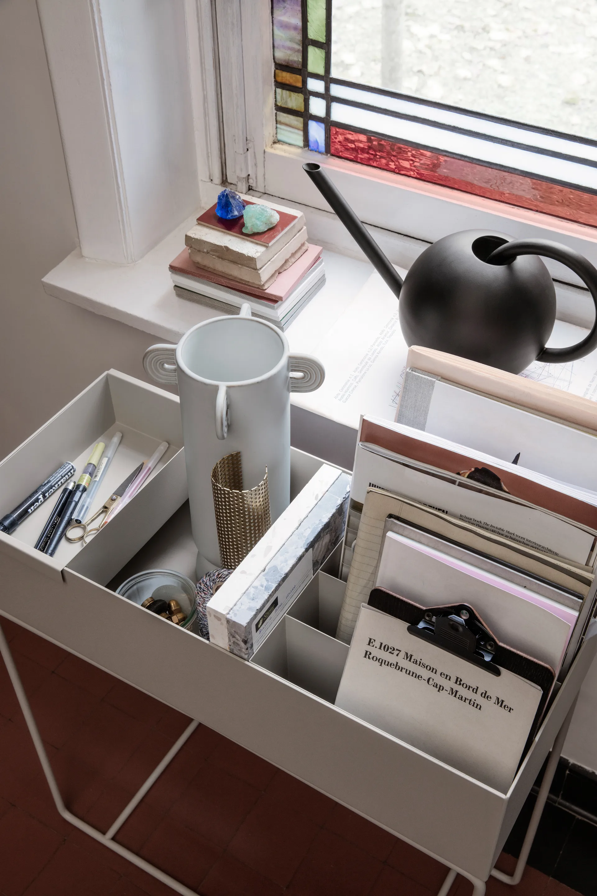 Macetero Plant Box ferm LIVING, gris Ferm Living