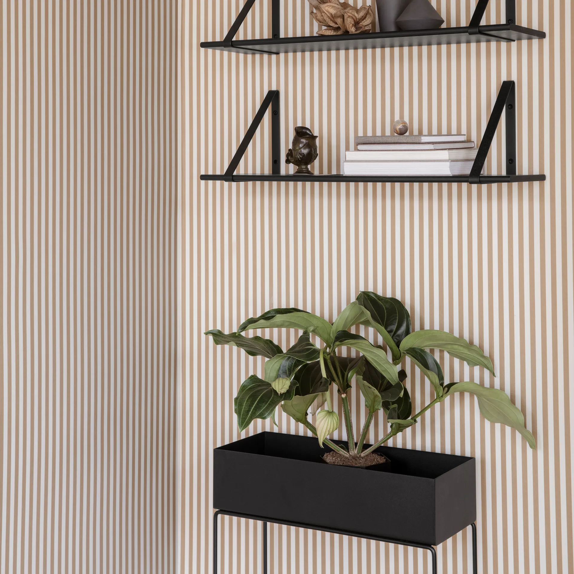 Macetero Plant Box ferm LIVING, negro Ferm Living