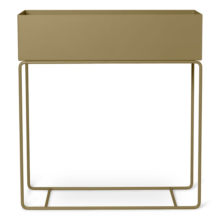 Macetero Plant Box ferm LIVING - Olive (verde oliva) - ferm LIVING