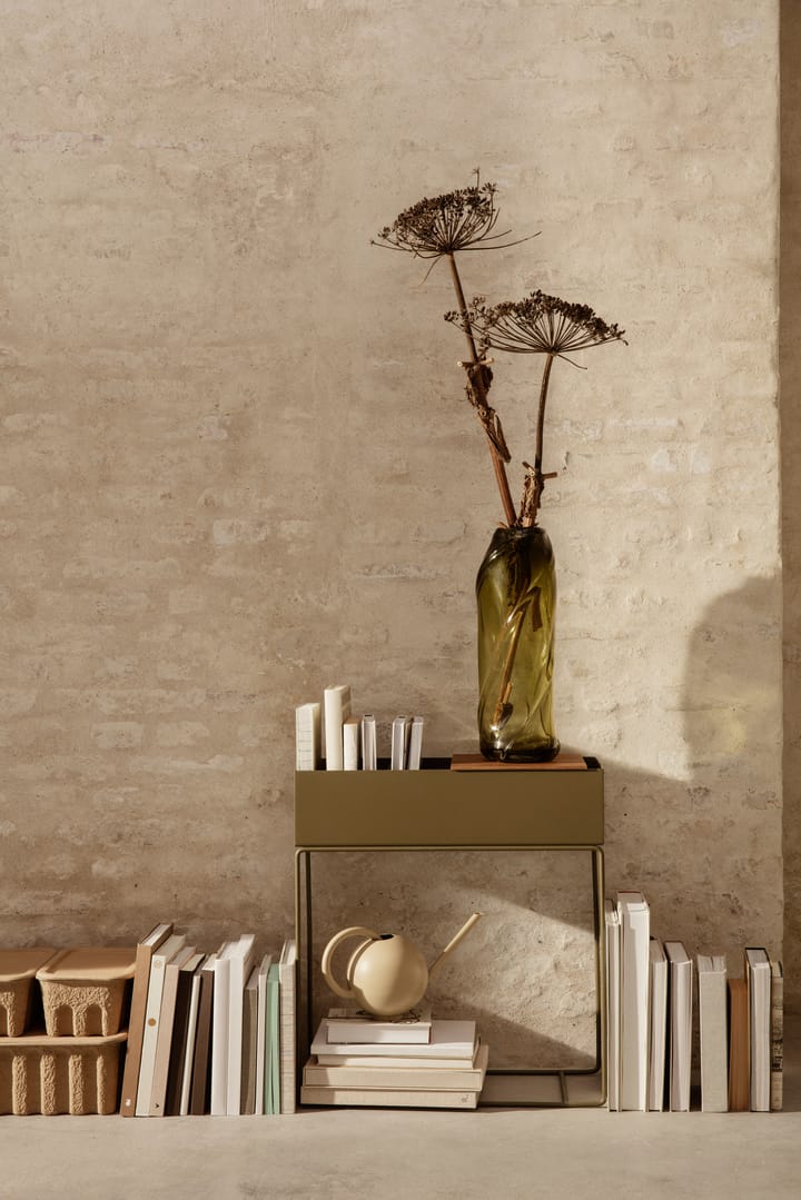 Macetero Plant Box ferm LIVING - Olive (verde oliva) - ferm LIVING