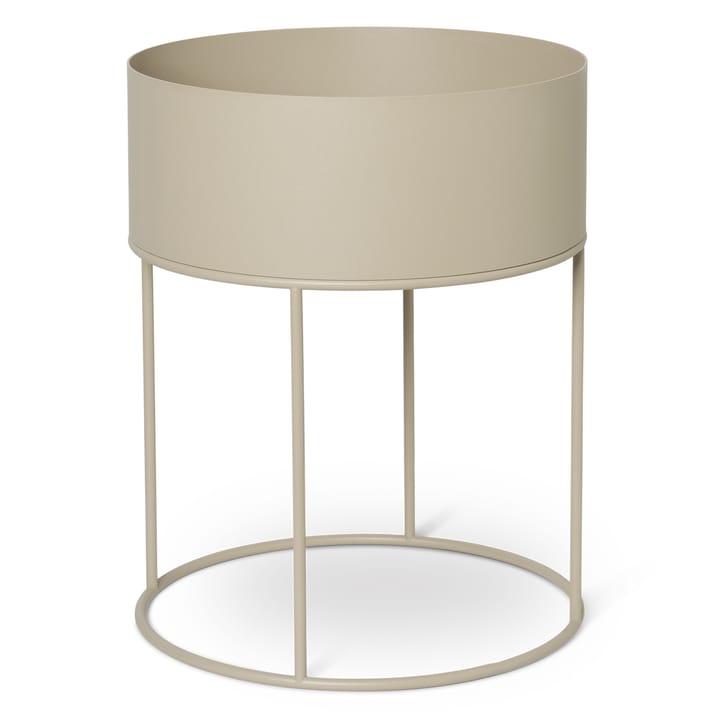 Macetero Plant Box Ferm Living redondo - Cashmere - Ferm Living