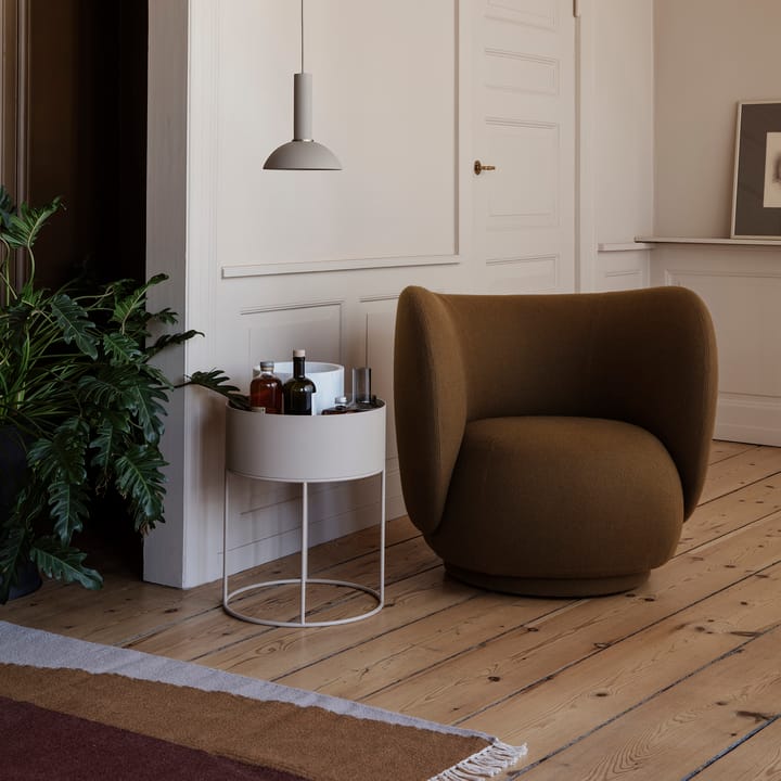 Macetero Plant Box Ferm Living redondo, Cashmere Ferm Living